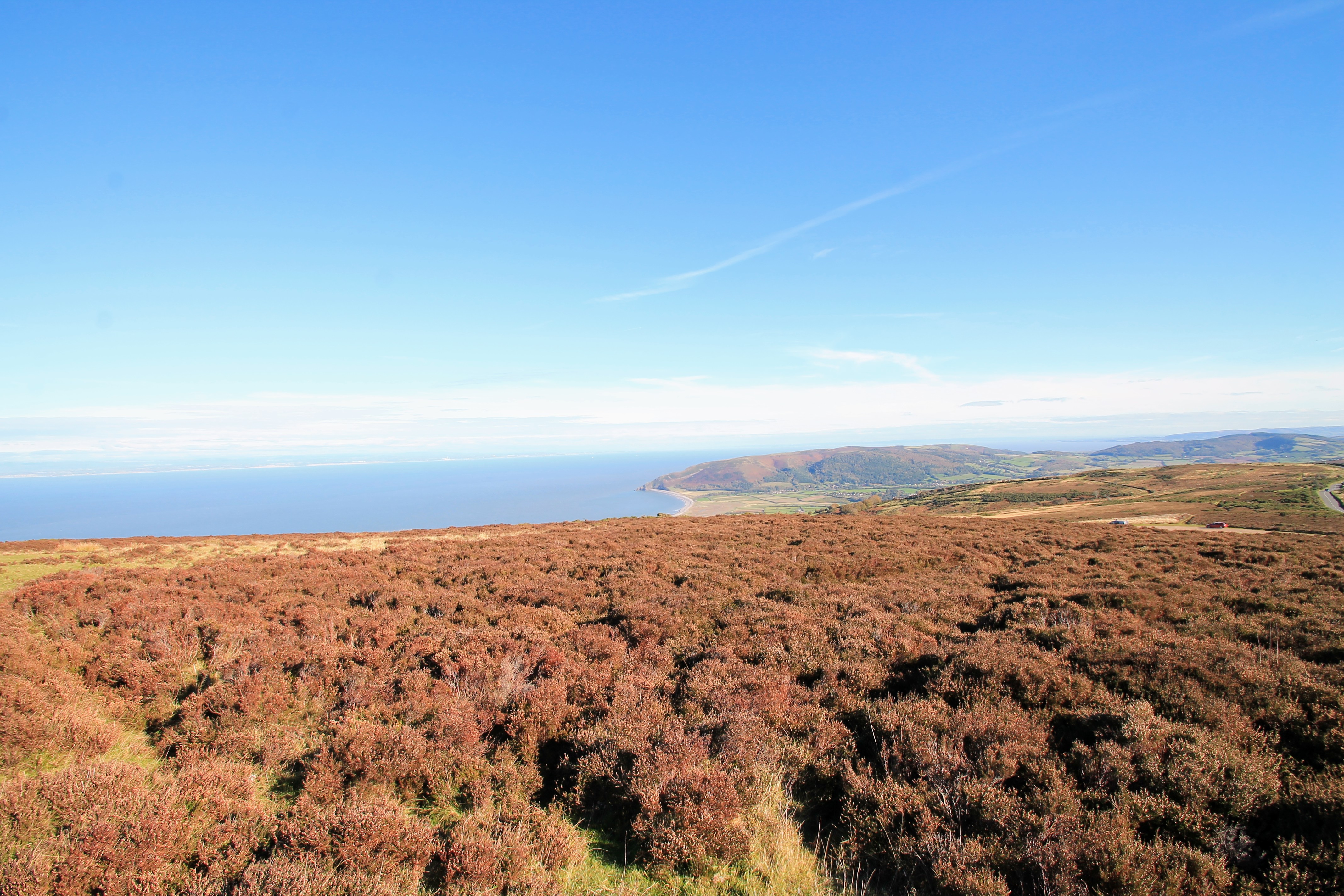 Yenworthy Barn, View across Exmoor