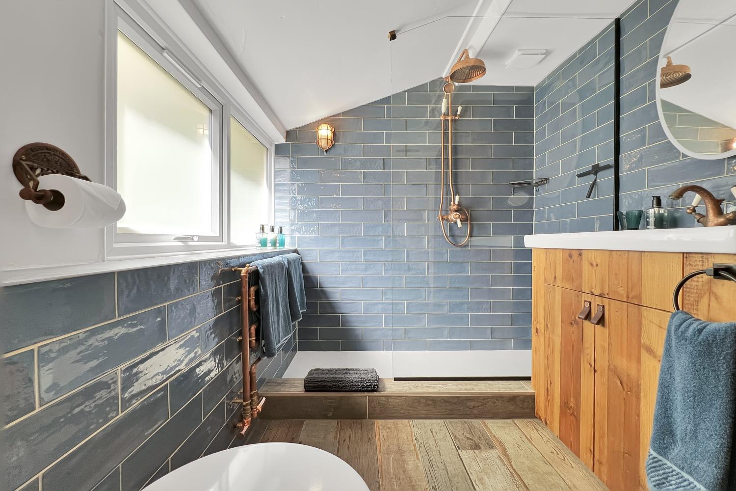 The bathroom