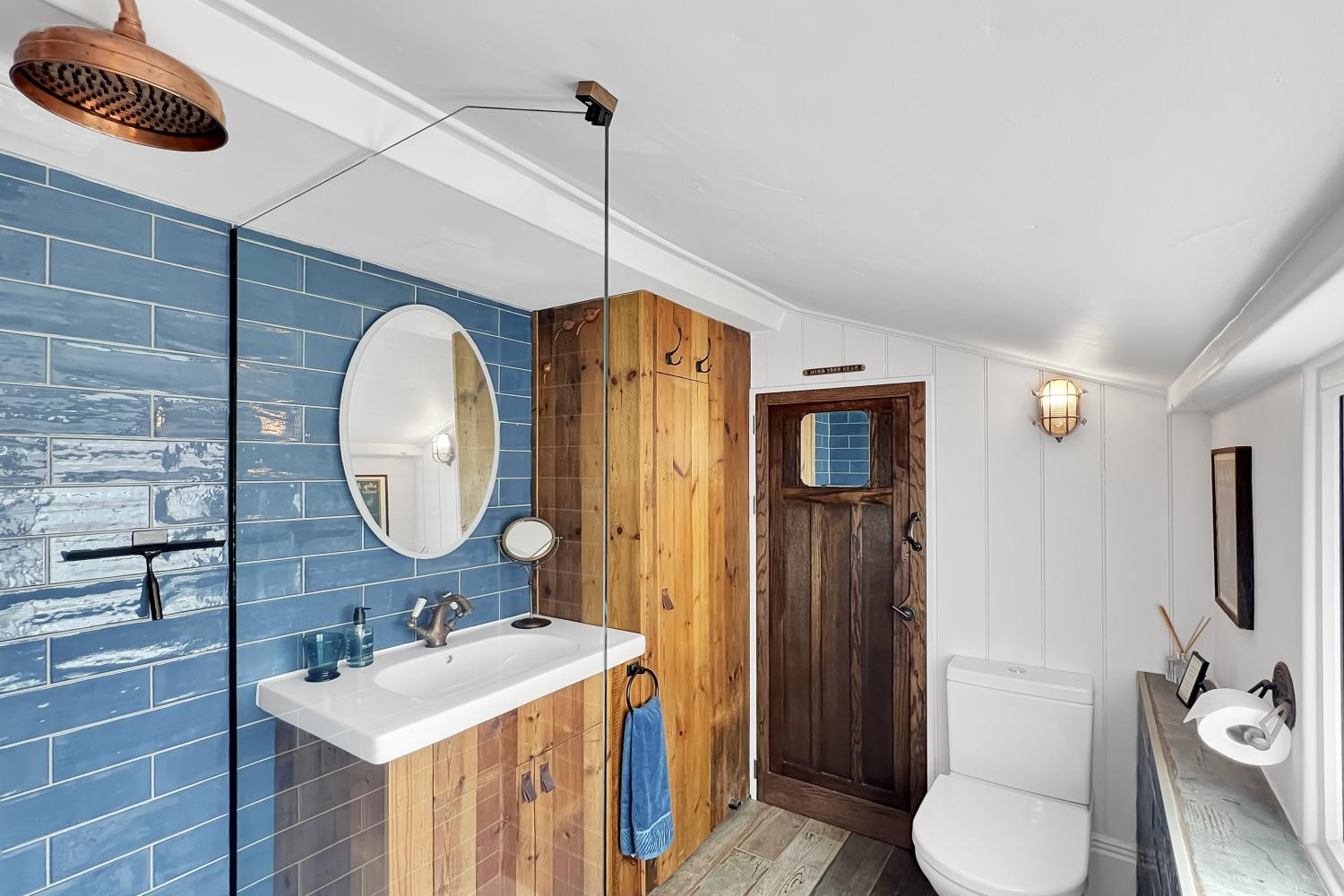 The bathroom