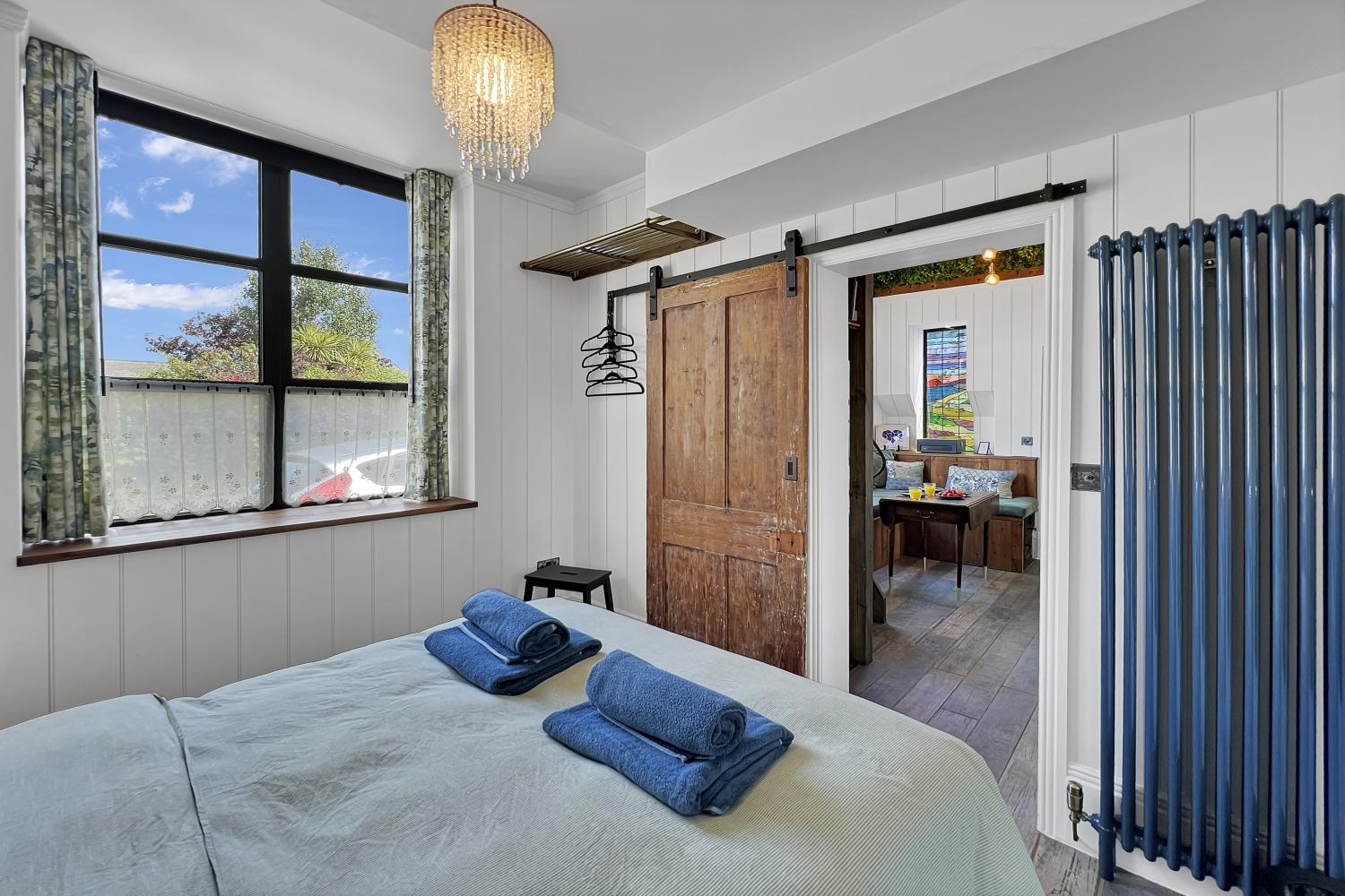 The ground floor bedroom