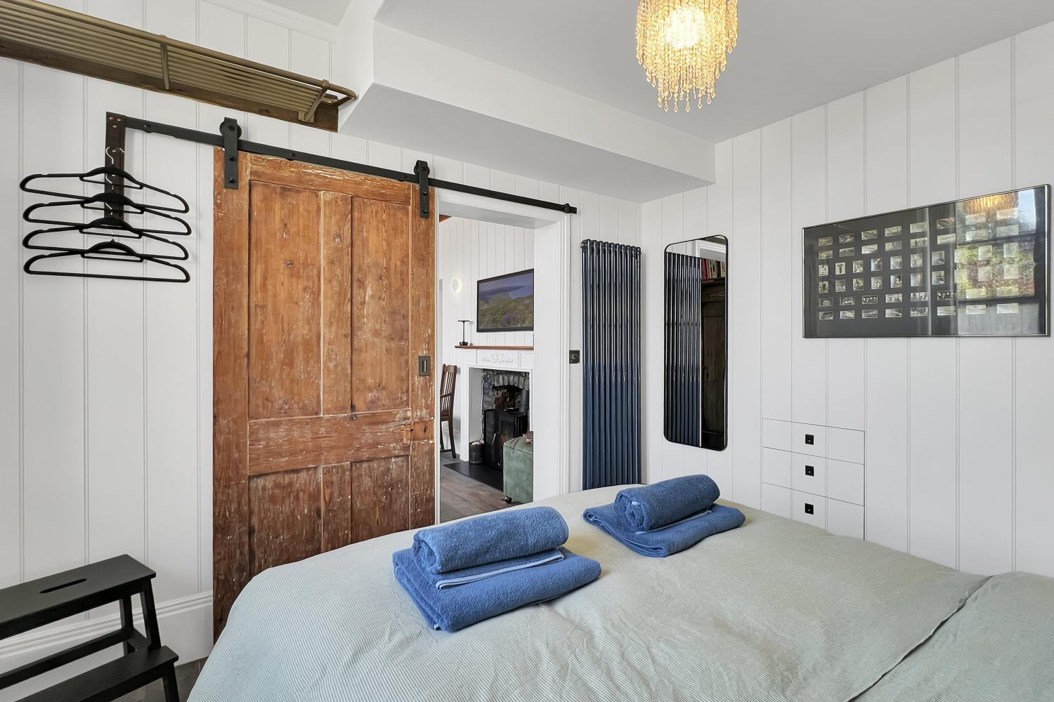 The ground floor bedroom