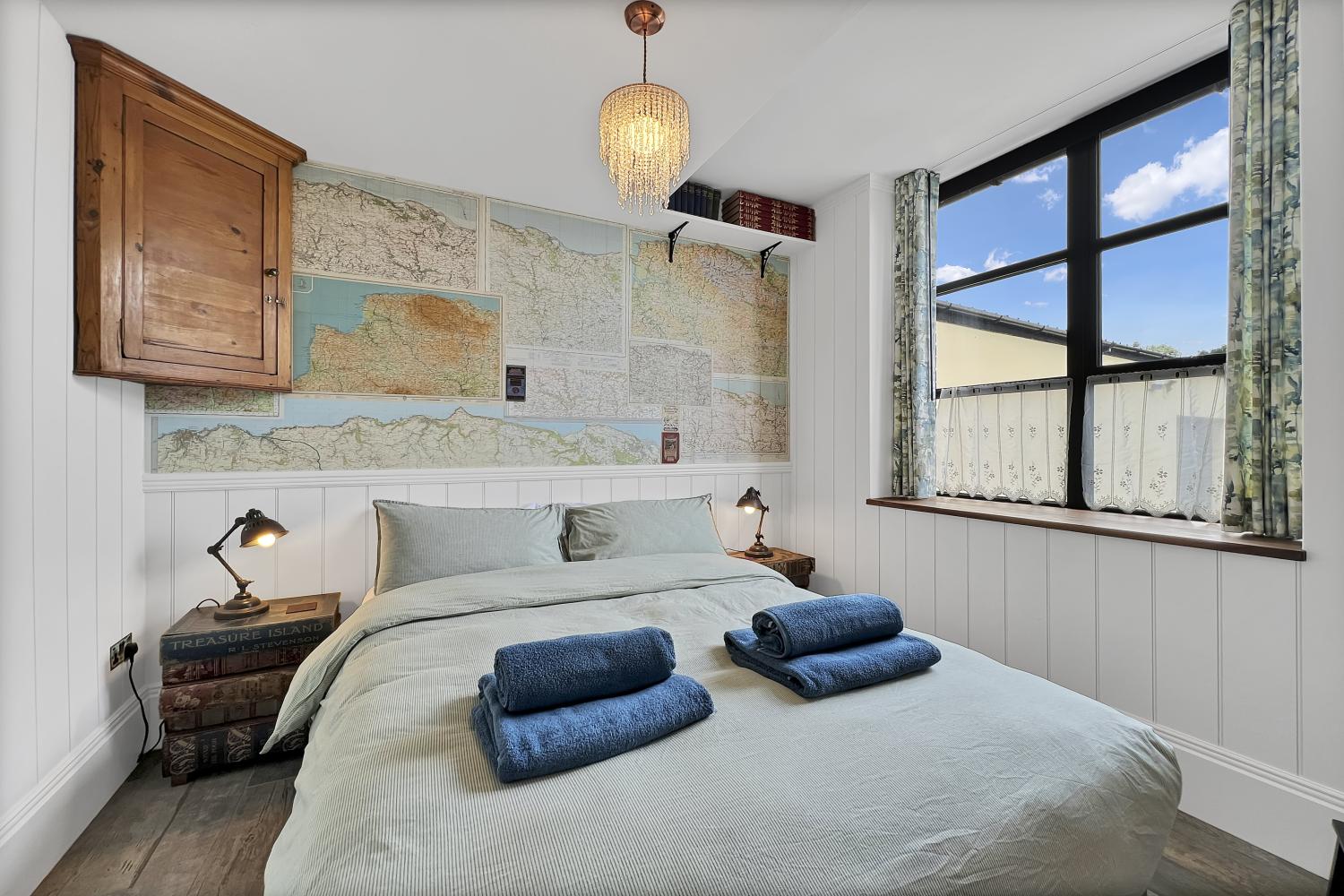 The ground floor bedroom