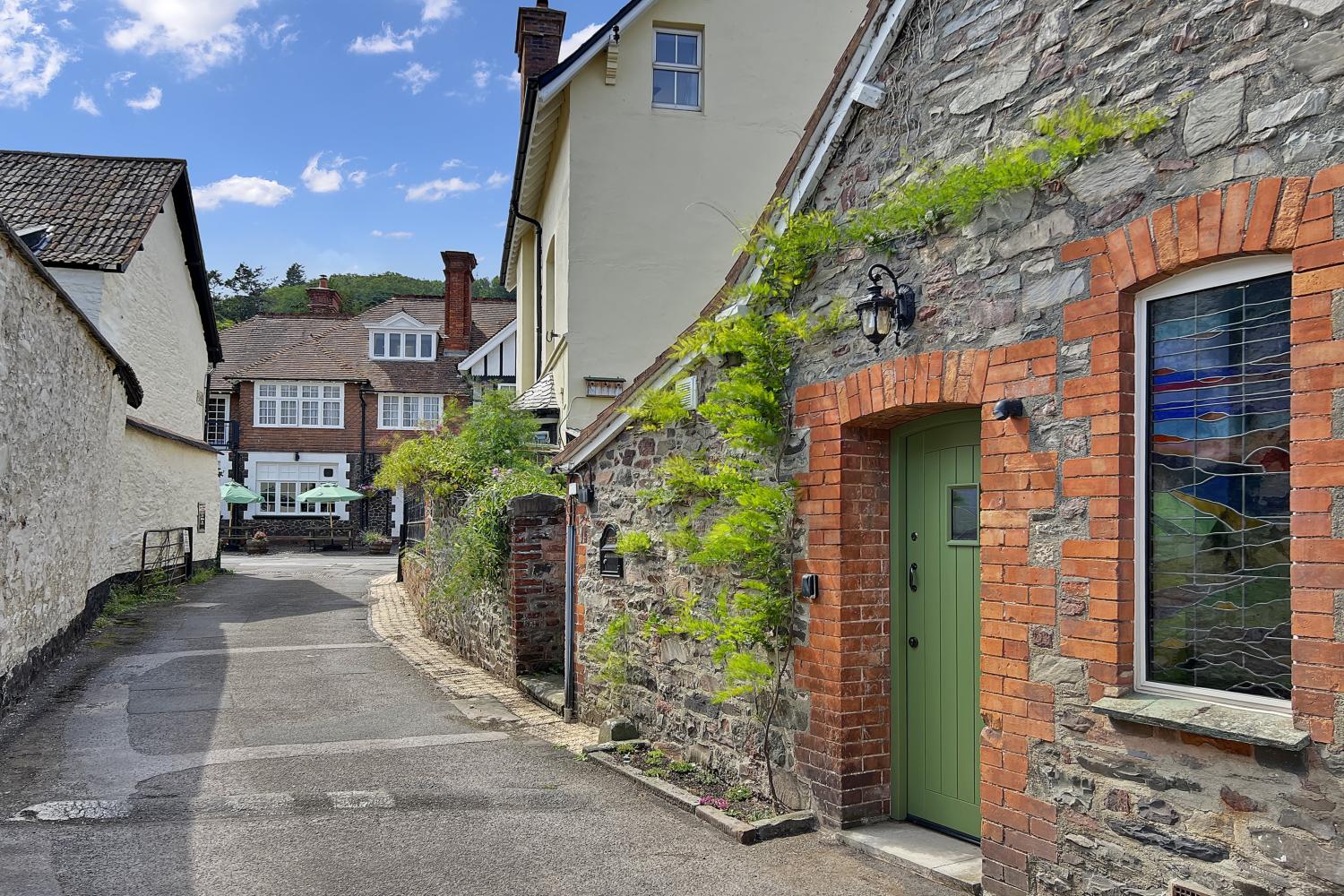 The house looking towards the high street