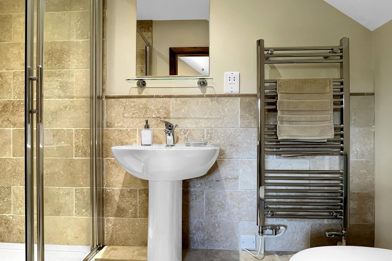 En-suite Bathroom with Shower, toilet and sink
