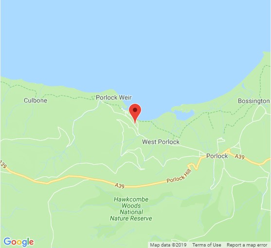 Porlock Map