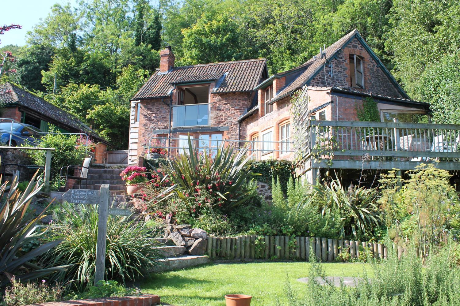 The Stable Block from the garden