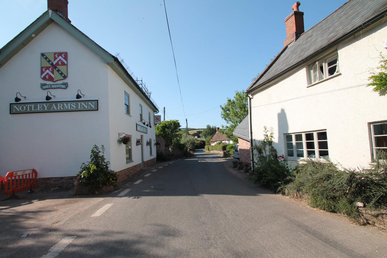 Monksilver village and local pub