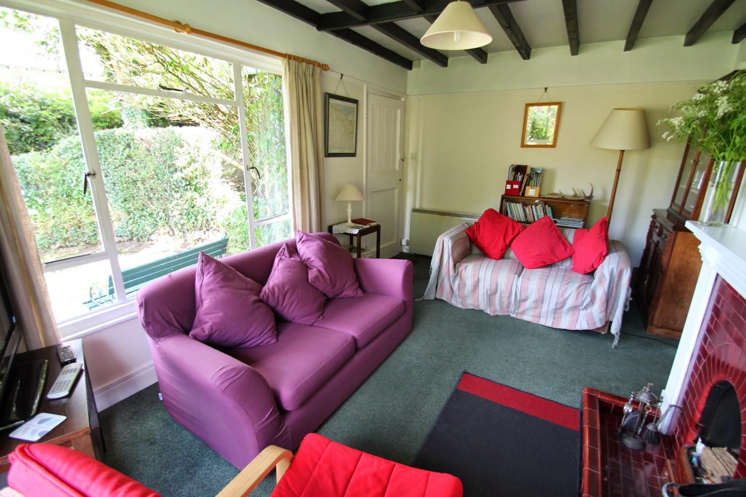 Halsecombe Cottage sitting room