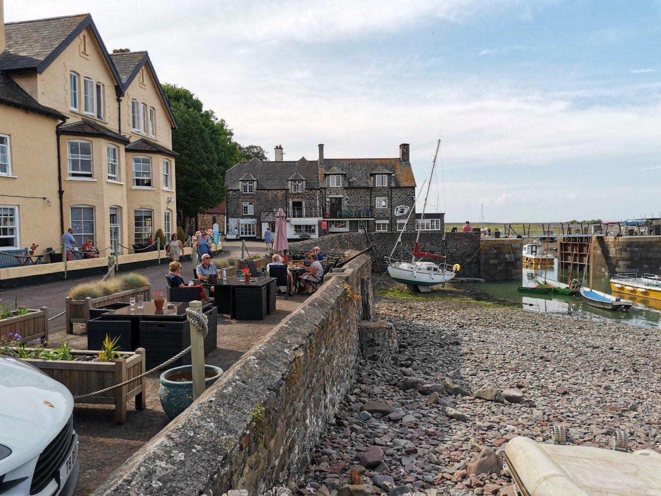 Lunch or dinner at Porlock Weir Hotel.