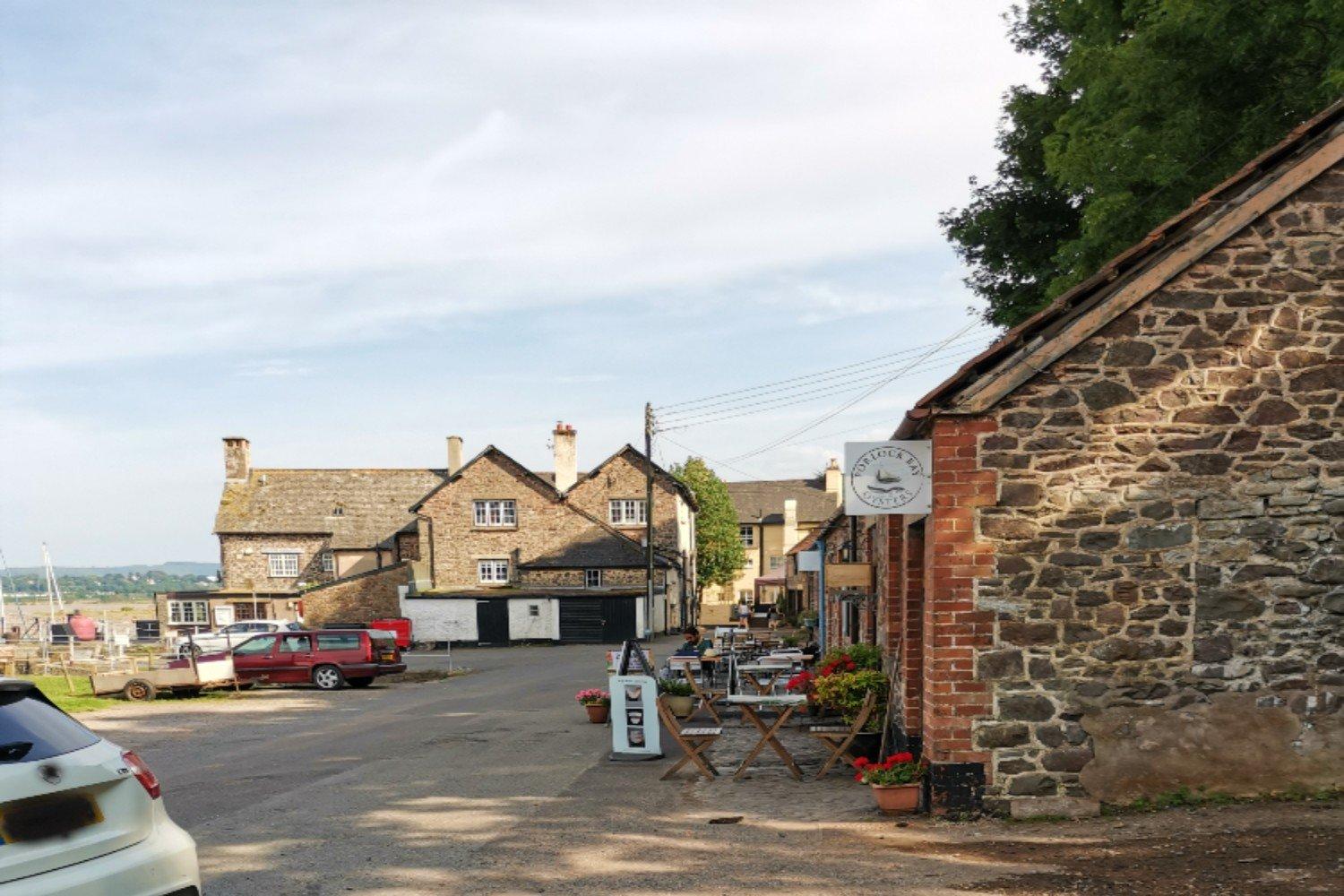 Harbour House rear view from stable block. Includes one allocated private car space.