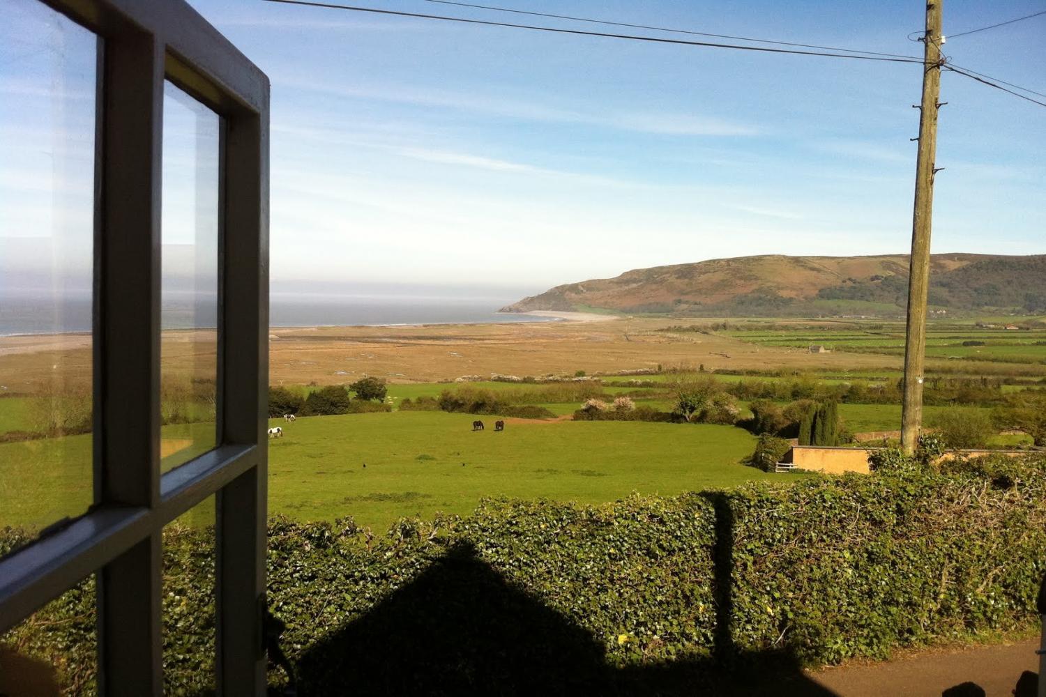 View from the sitting room window