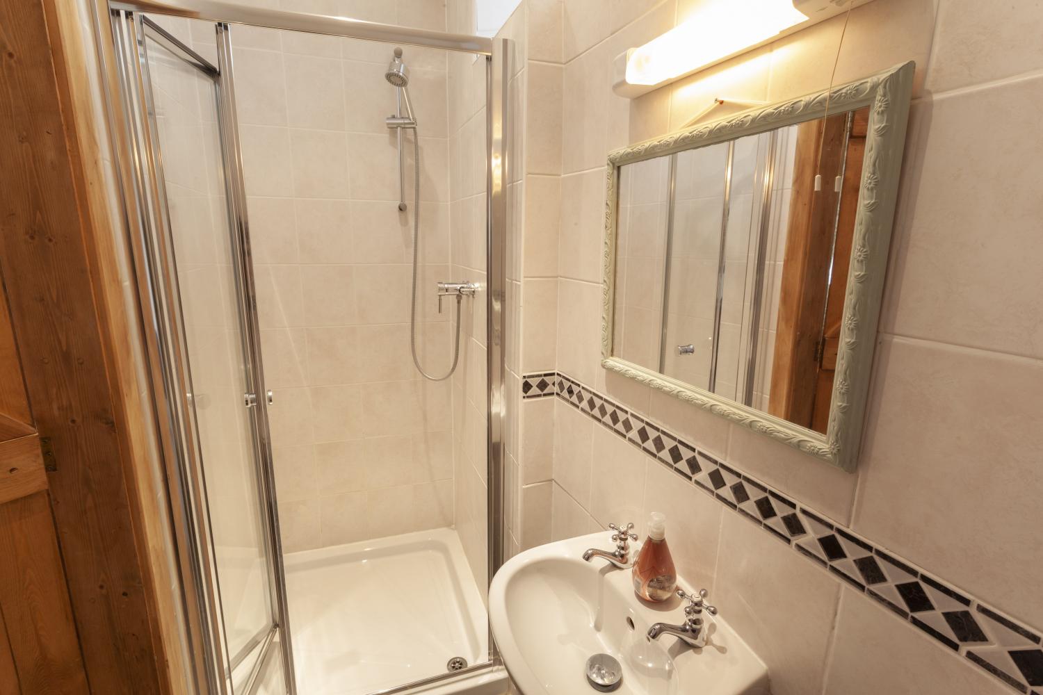 Shower room at The Mill House