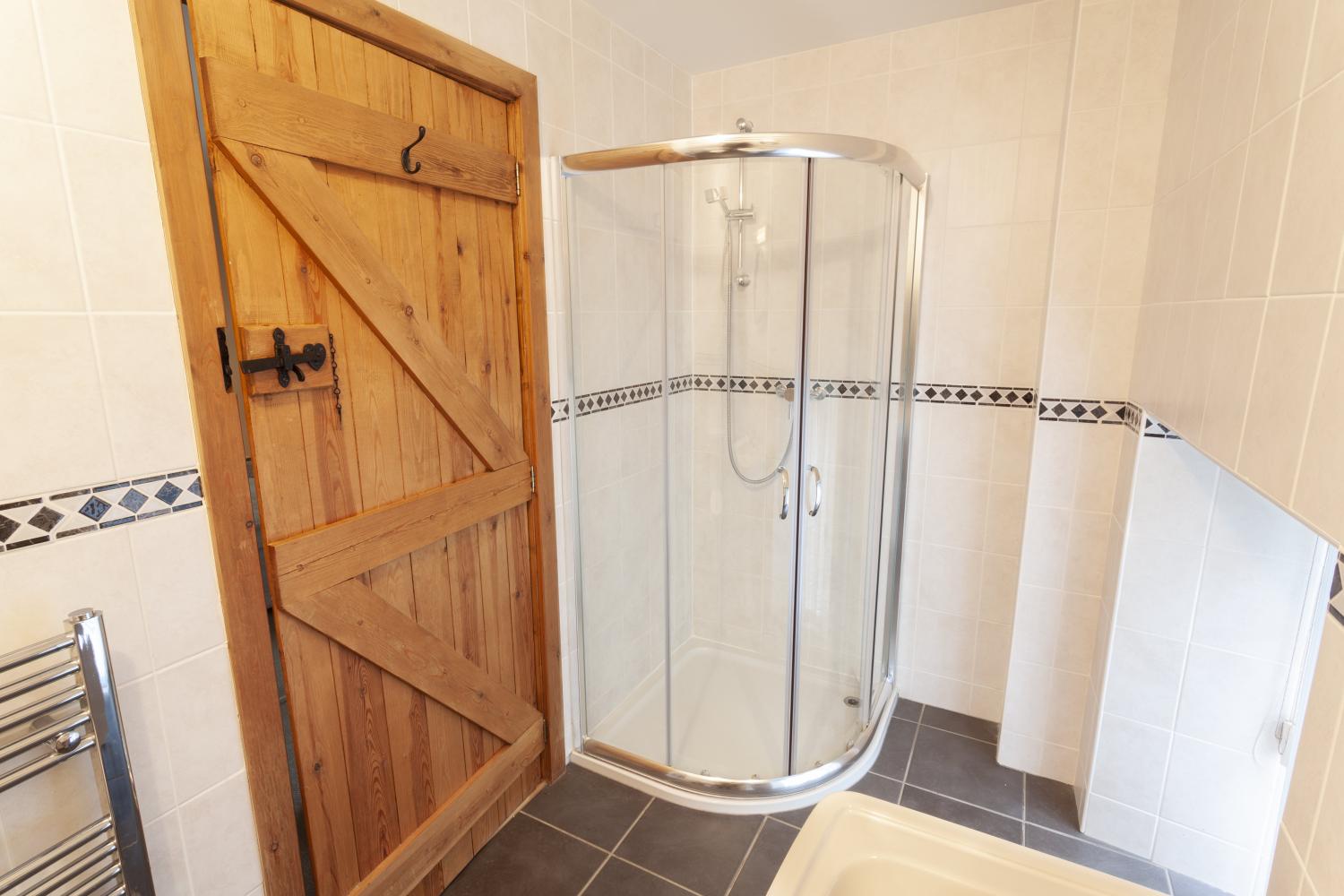 Shower room at The Mill House