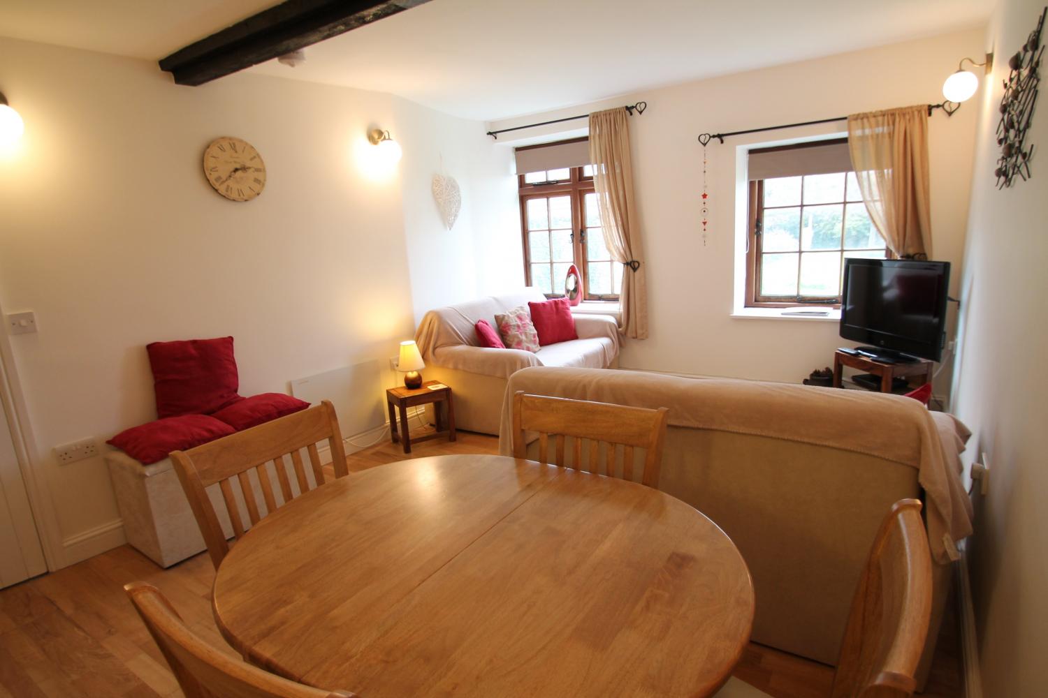 Dining area at Porlock Hideaway