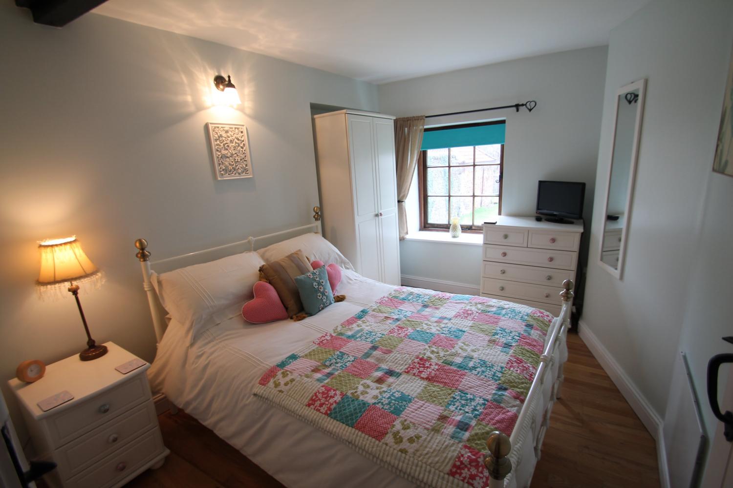 Double bedroom at Porlock Hideaway