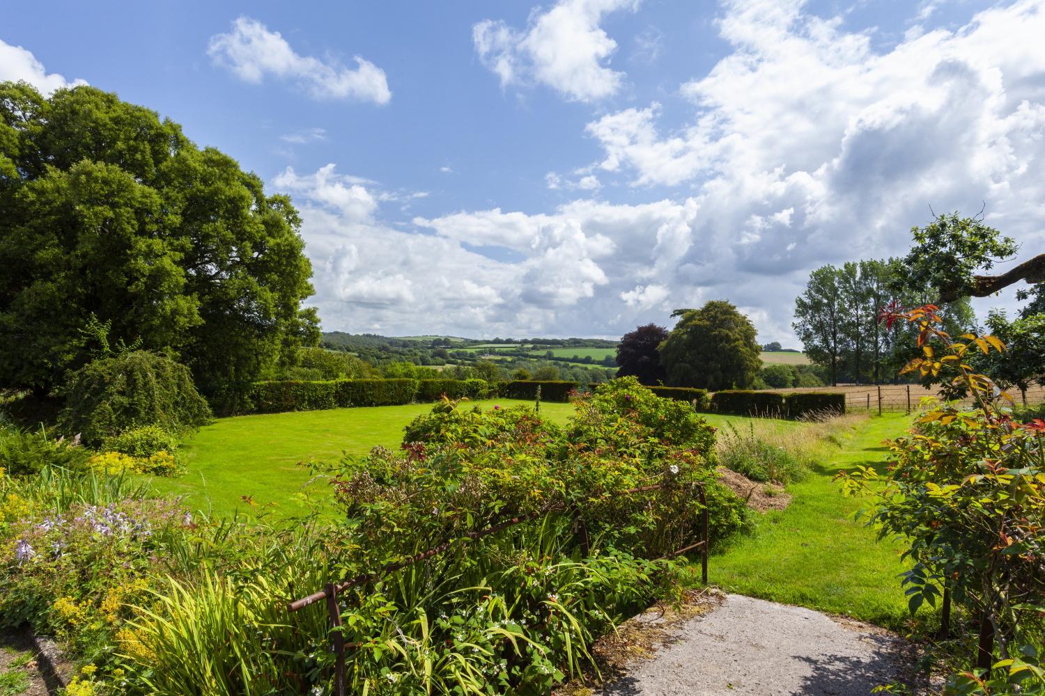 Looking our over the gardens