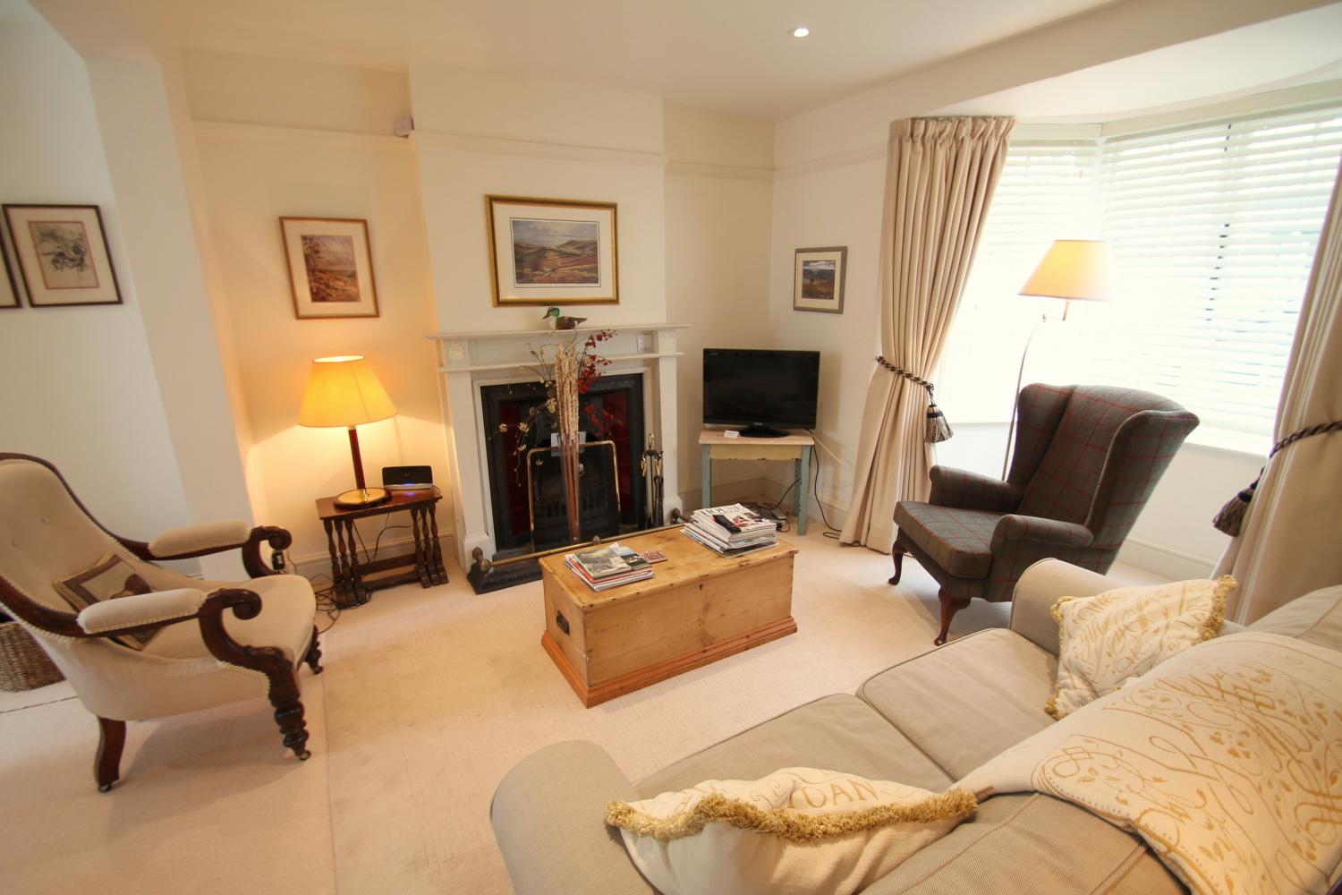 No 4 Lowerbourne comfortable sitting room