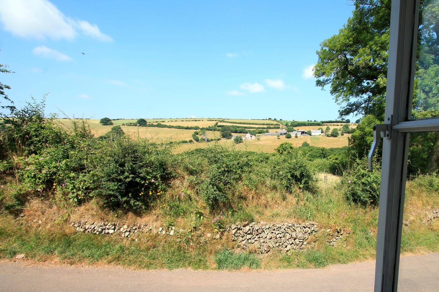 View from the farmhouse window