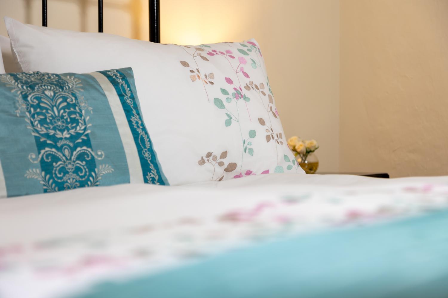 We provide high quality bedding and linens in all our bedrooms.