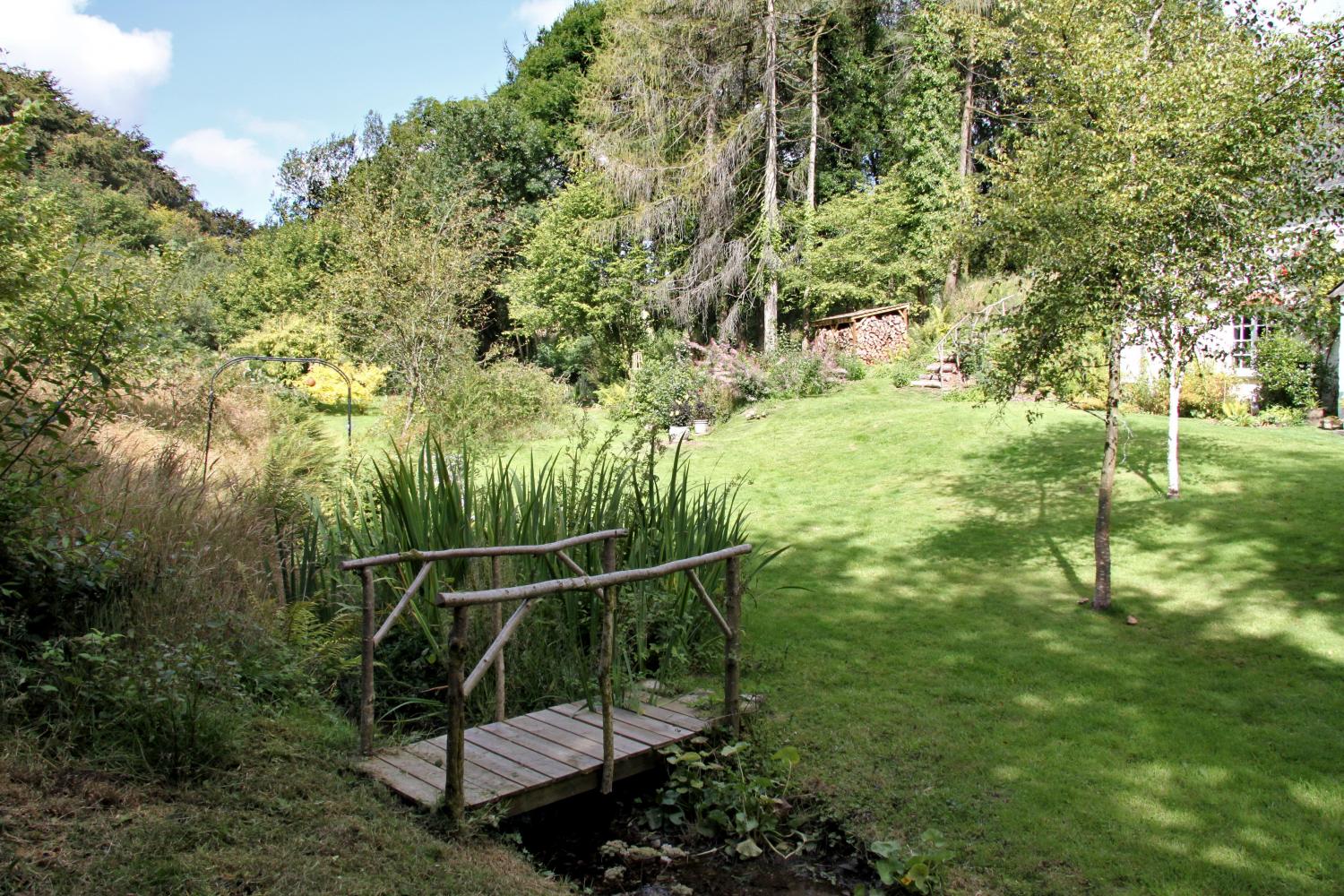 Bridge over the stream