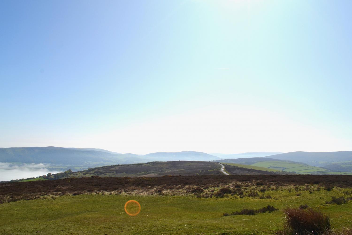 Bossington looking back to Porlock