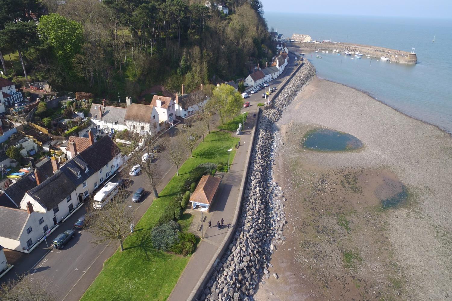 On the coast in Minehead