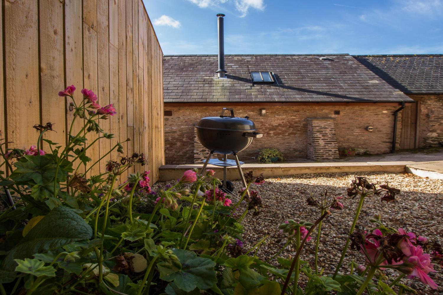 Patio area to the rear - ideal spot for a BBQ