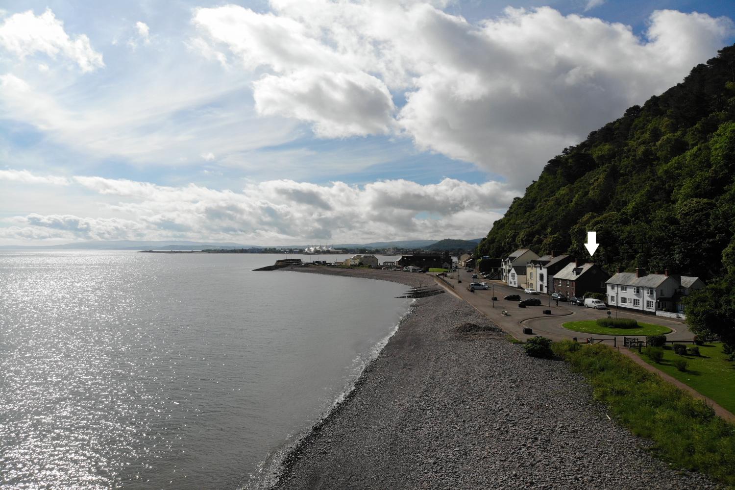 Seagulls Rest with Minehead in the background