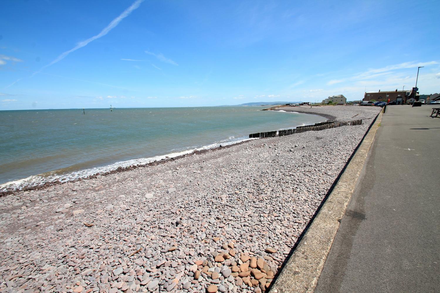 Beach towards Minehead.