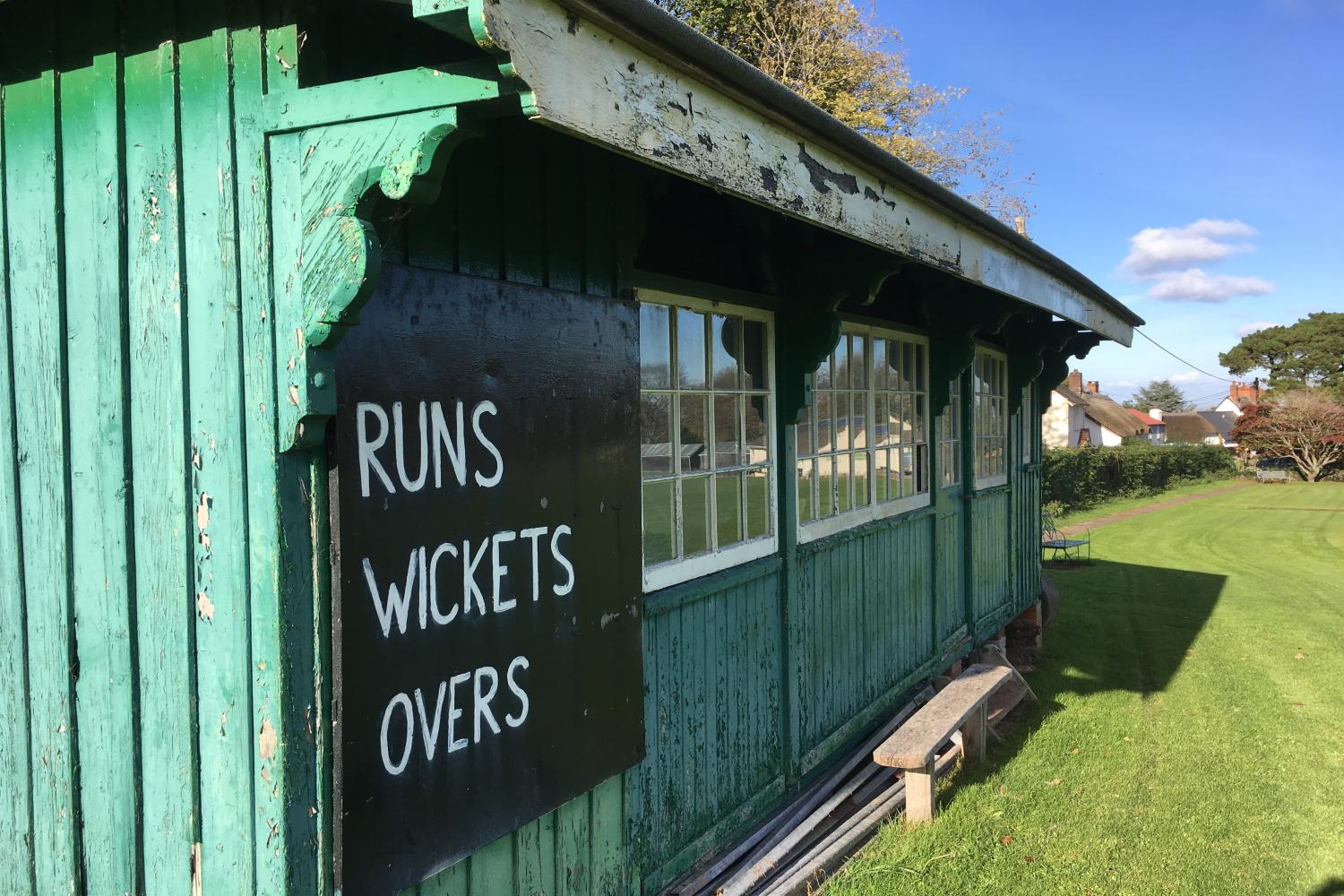 Porlock Cricket Green.