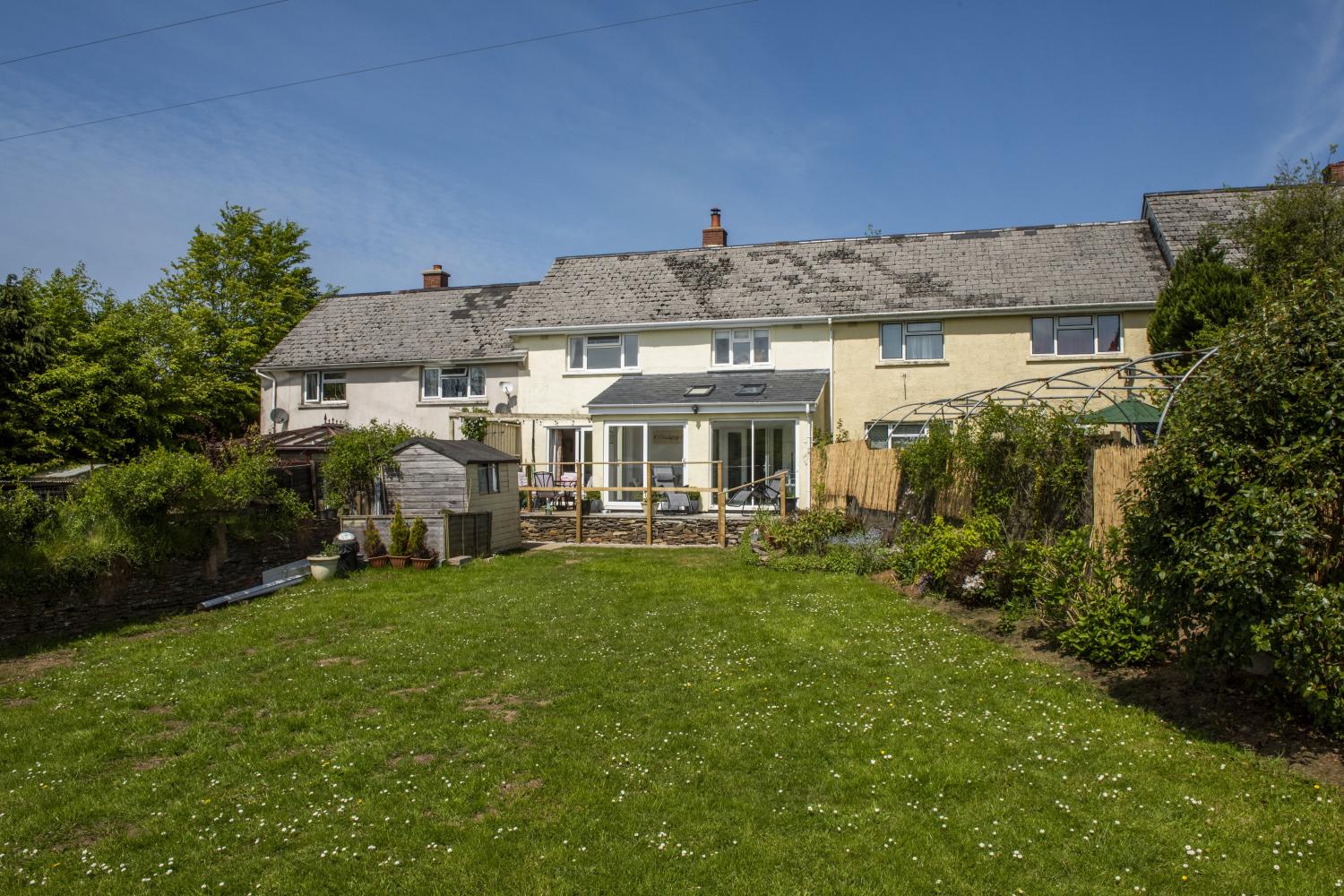 Brook Cottage, rear garden