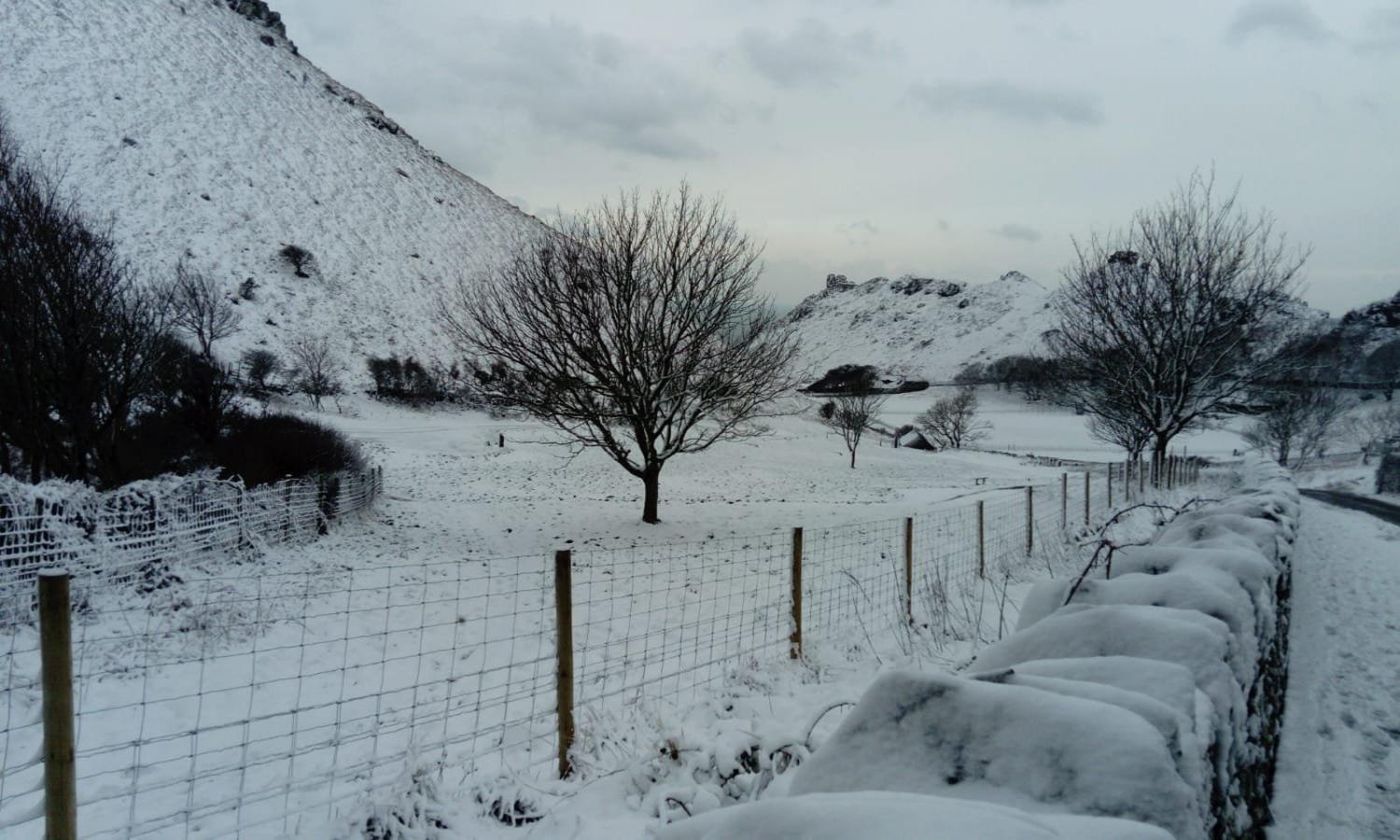 Valley of Rocks in Winter Property Images