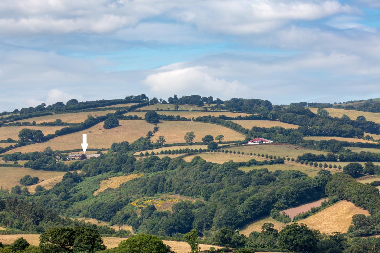 East Harwood Farm Cottage is off the beaten track