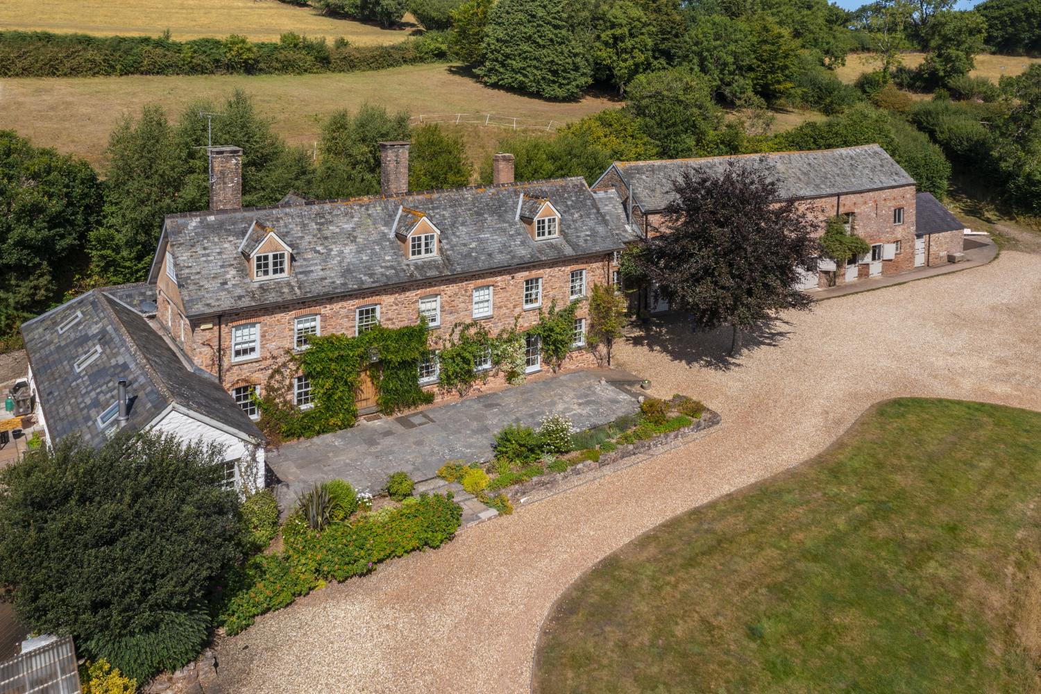 The farm is in the heart of Exmoor  National Park