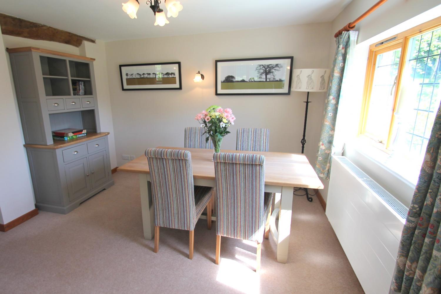 Middle  Stolford games table in living room