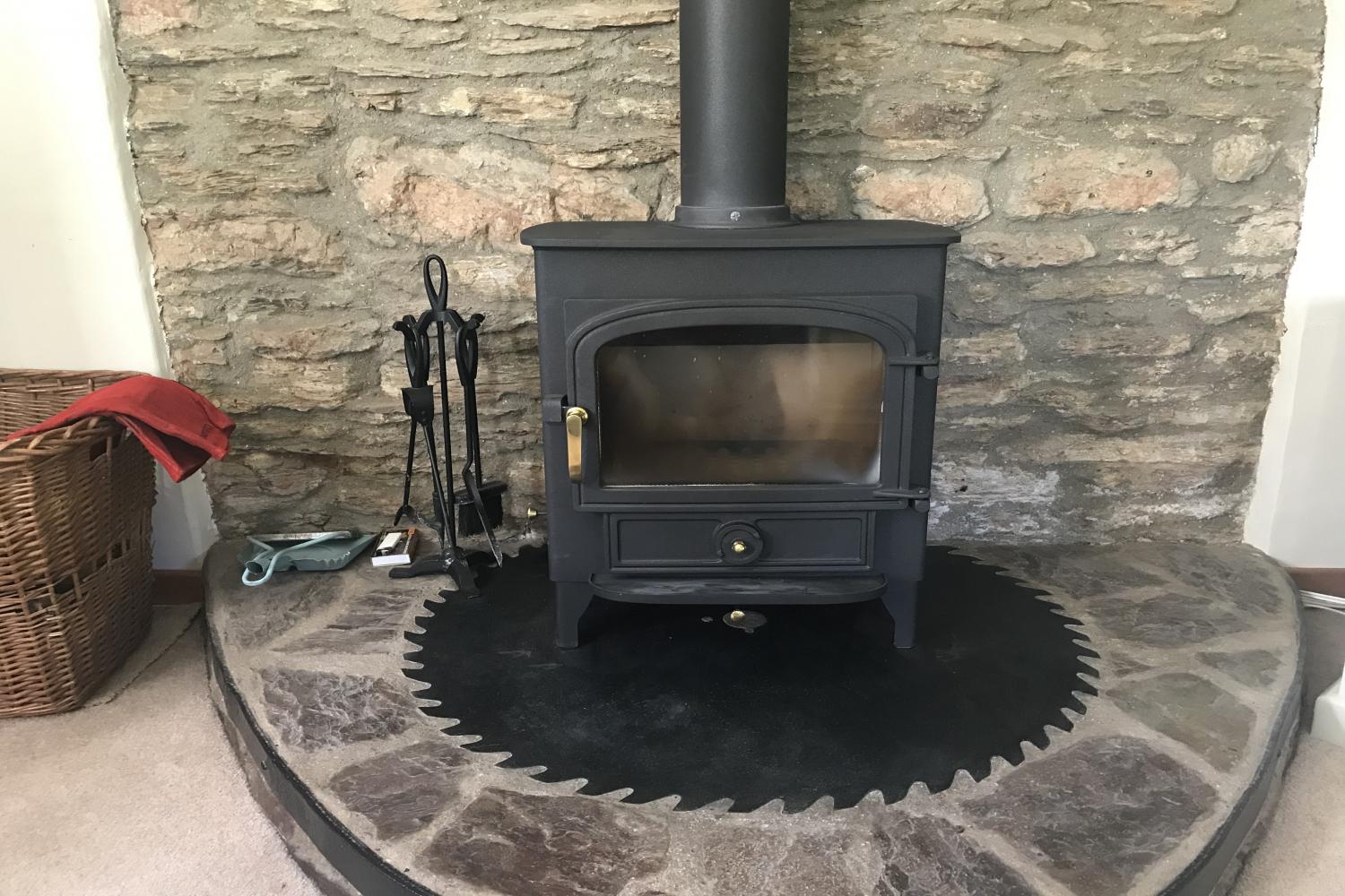 Middle Stolford log burner