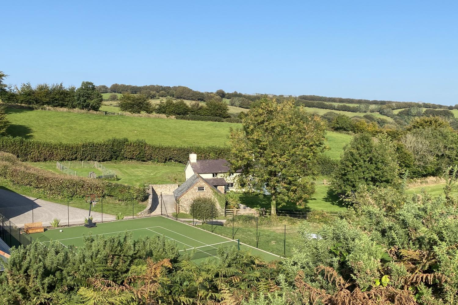 View of Middle Stolford And surrounding countryside