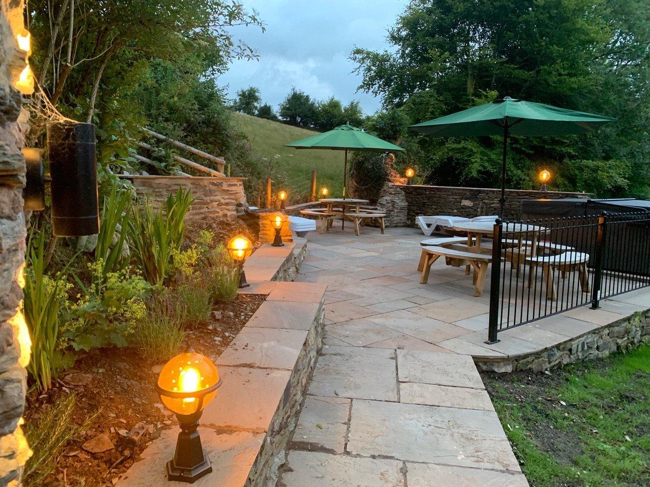 Middle Stolford patio