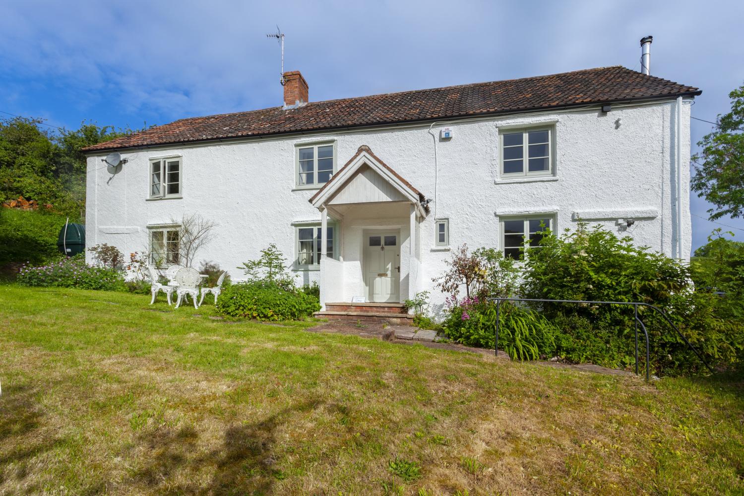 Trinity Cottage and front garden