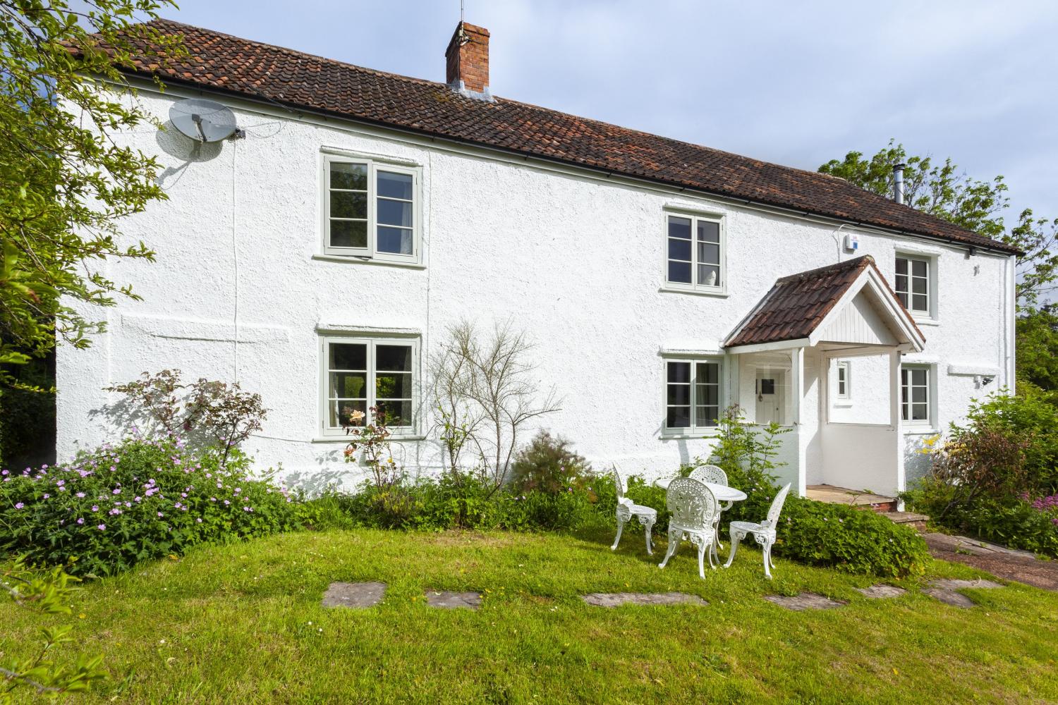 Trinity Cottage and front garden