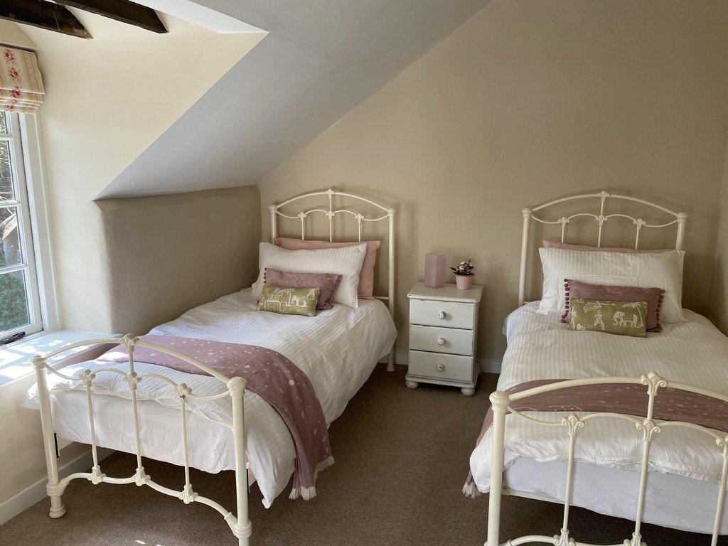 The pretty ground floor twin bedroom