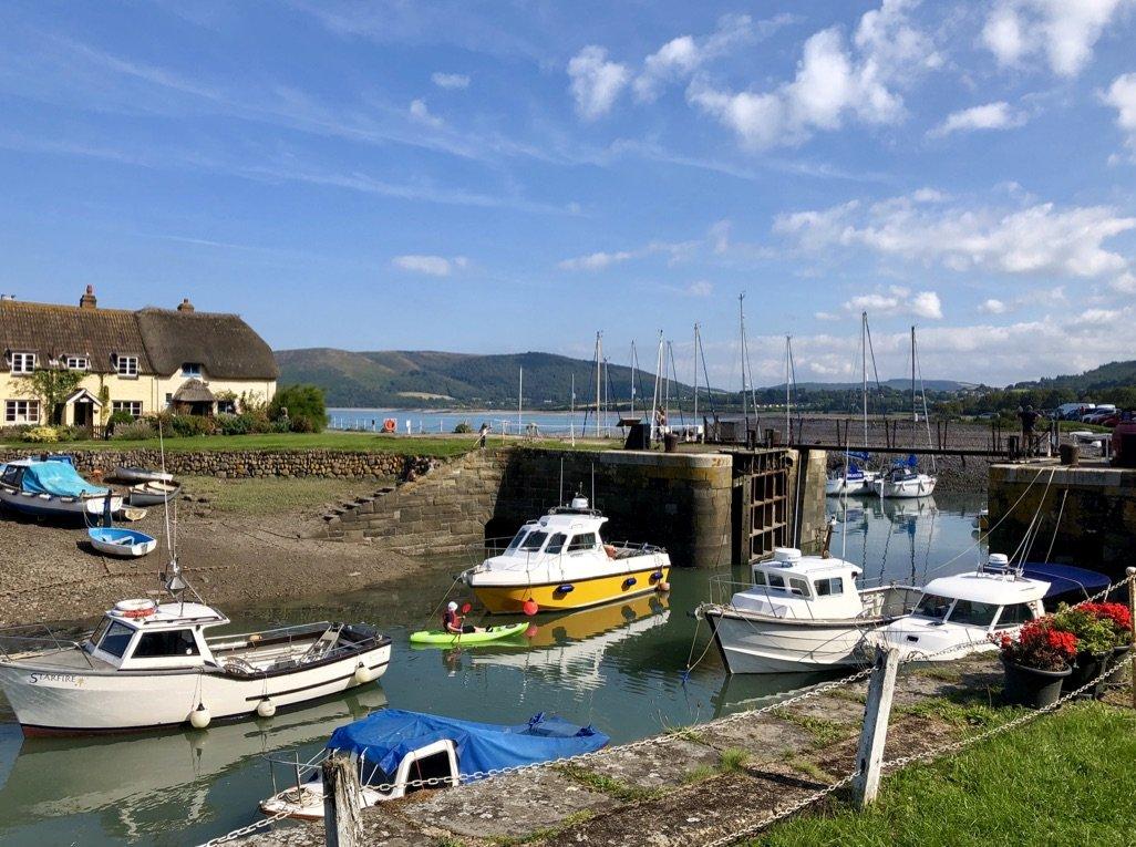 Take a trip to nearby Porlock Weir