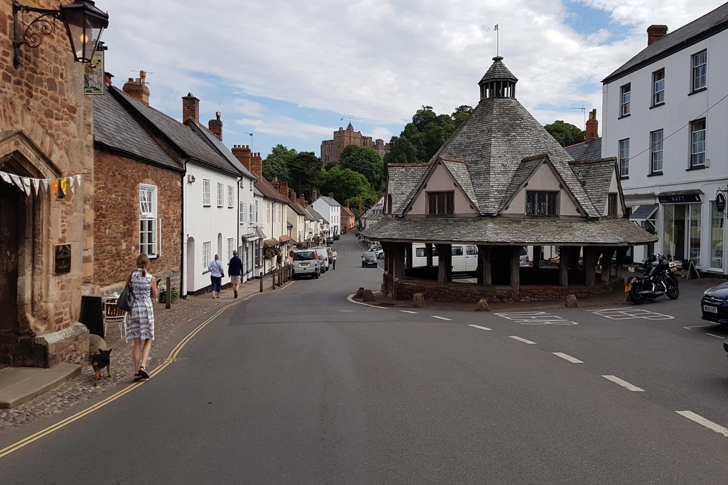 Medieval village of Dunster.