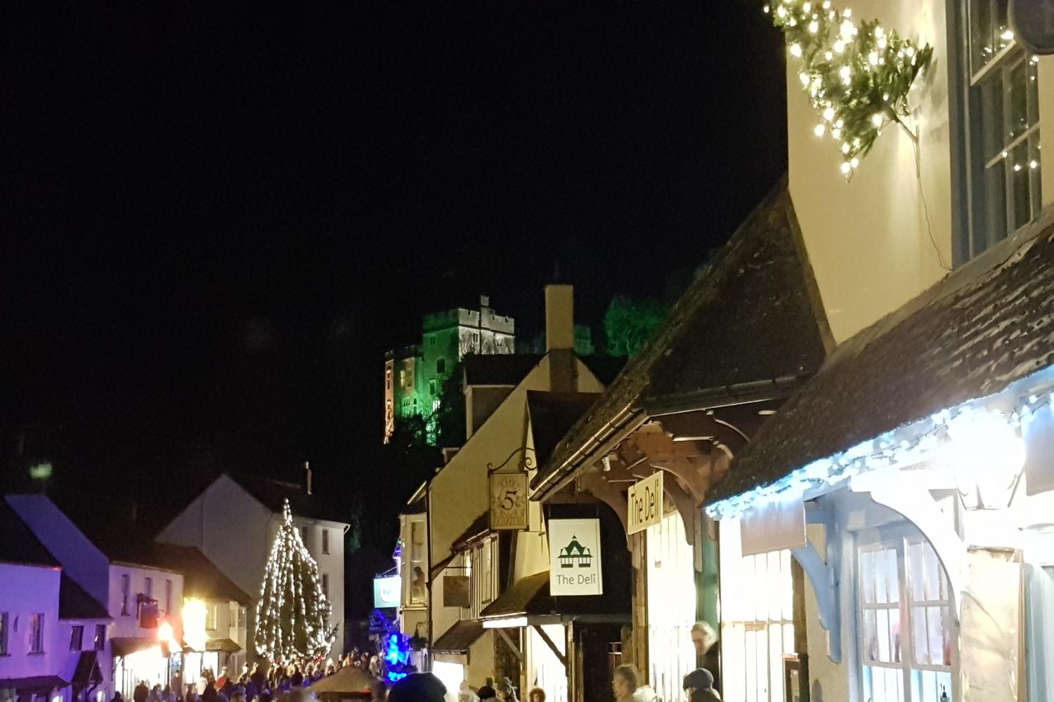 Dunster by candlelight