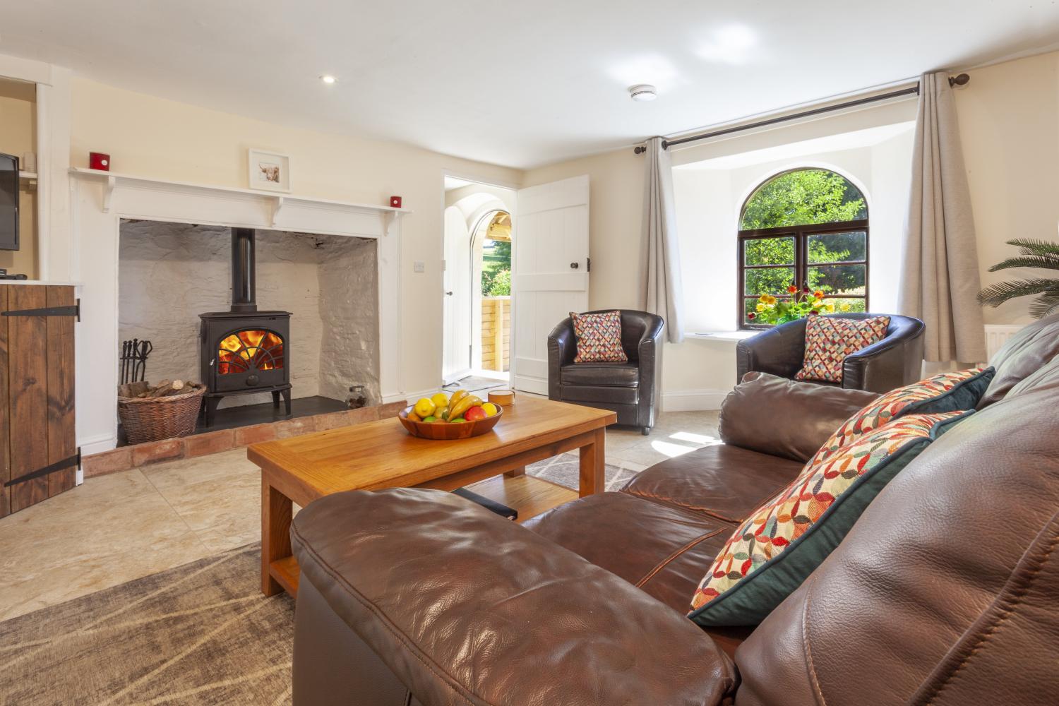 Cosy sitting room at Barn Owl Cottage