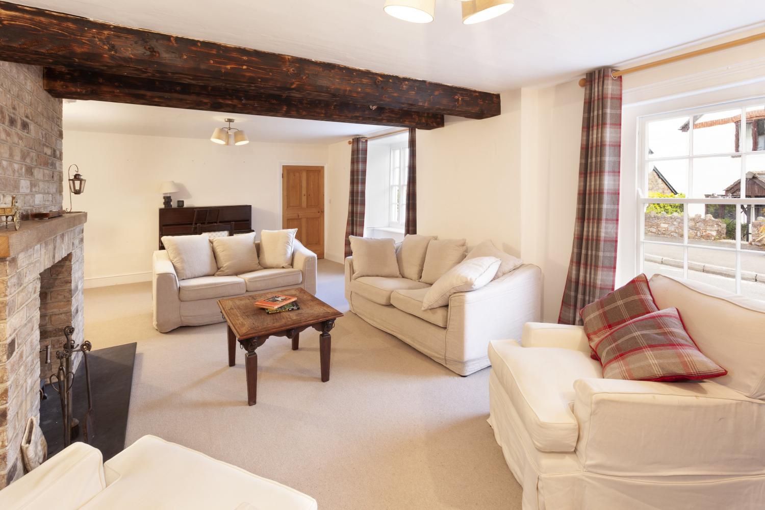 Holmdale in Porlock, cosy sitting room