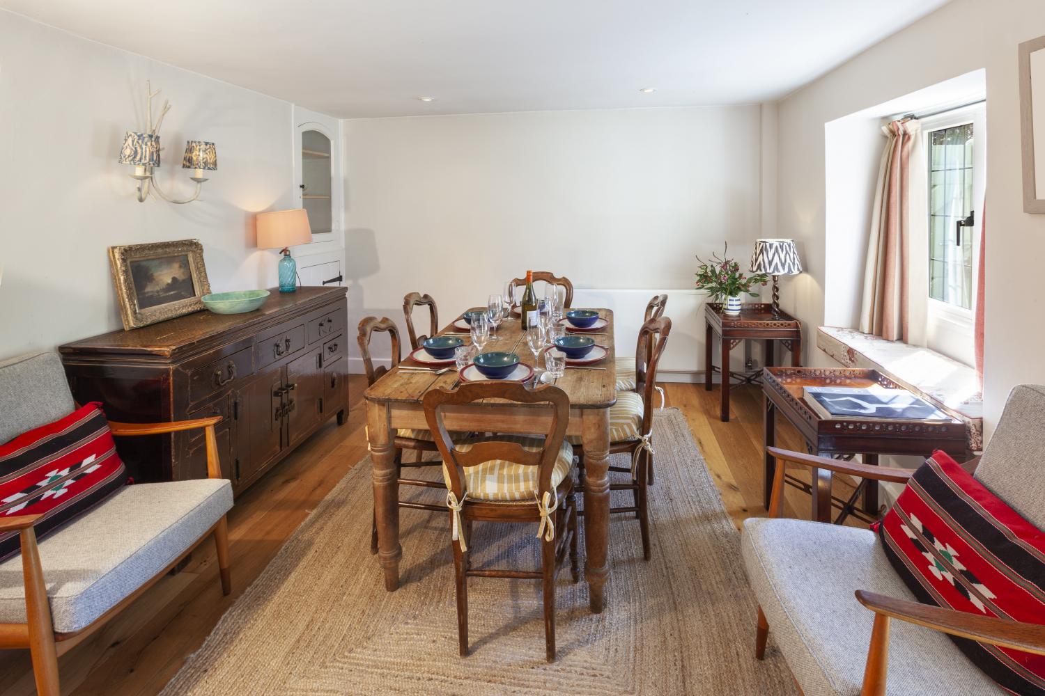 Dining area Dowry Cottage Winsford