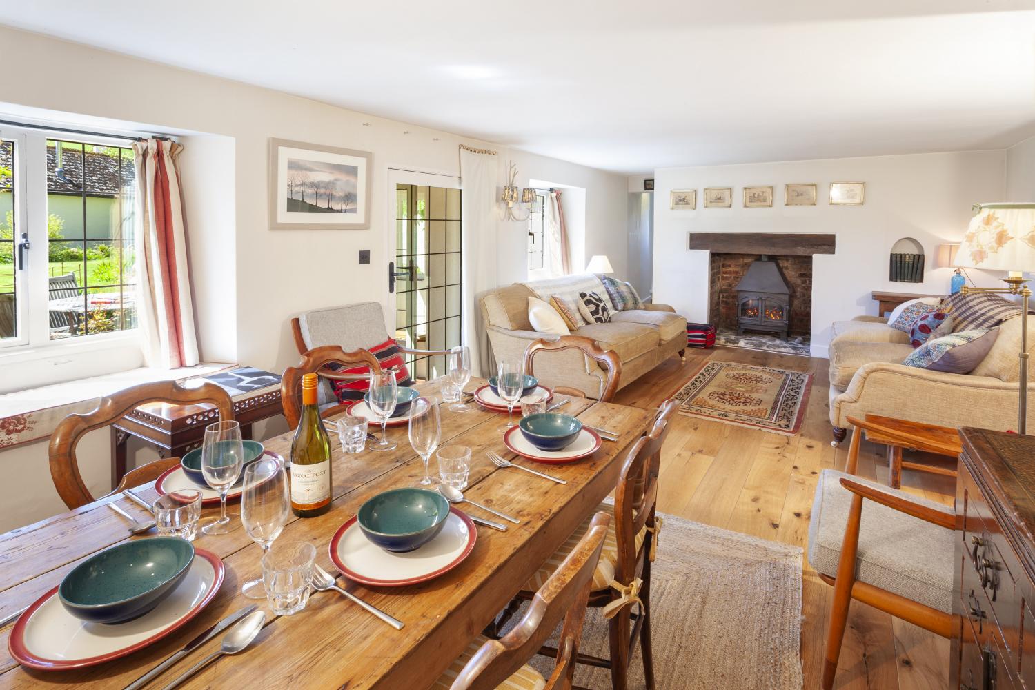 Dining area Dowry Cottage Winsford