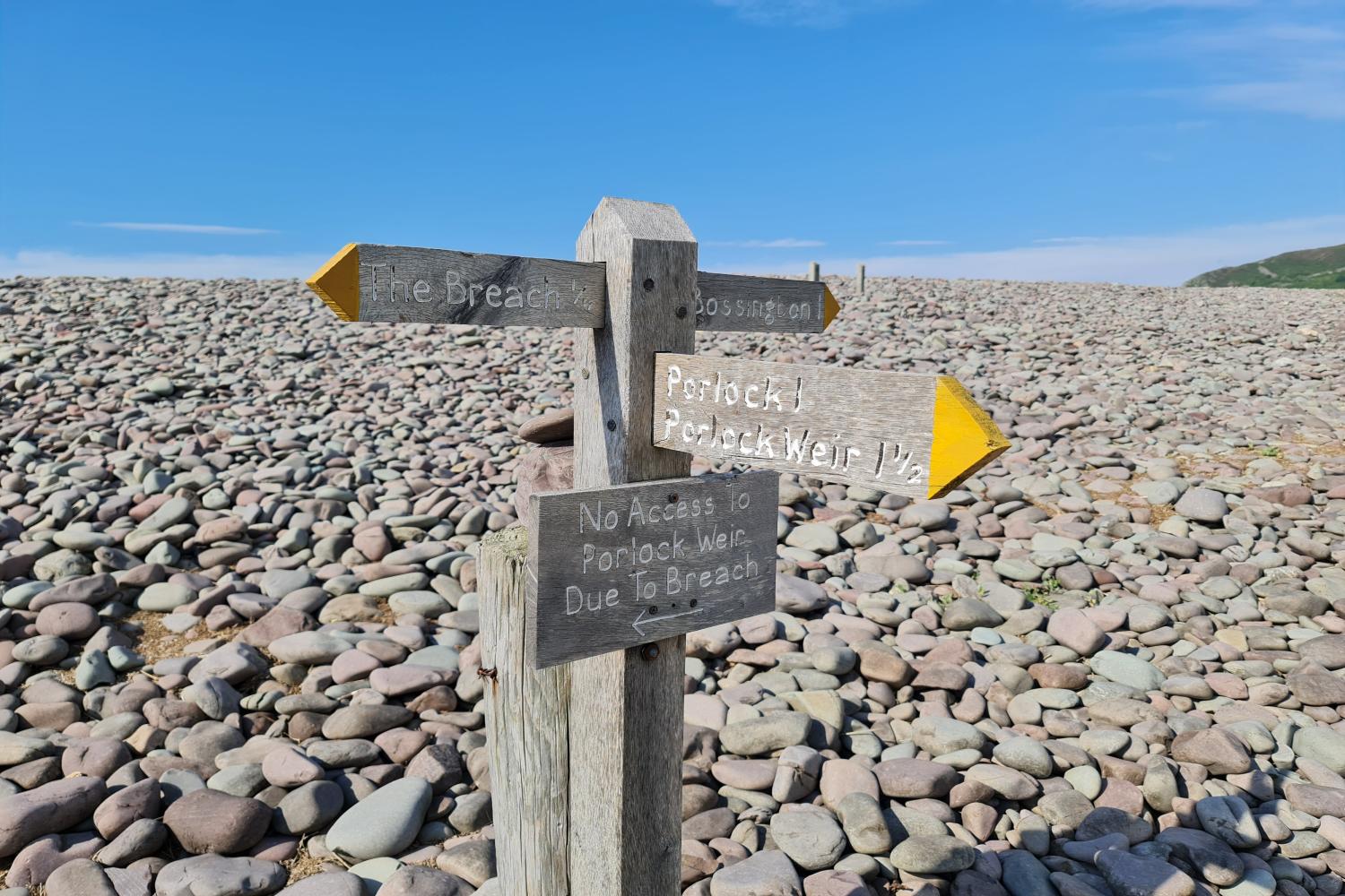 Porlock beach