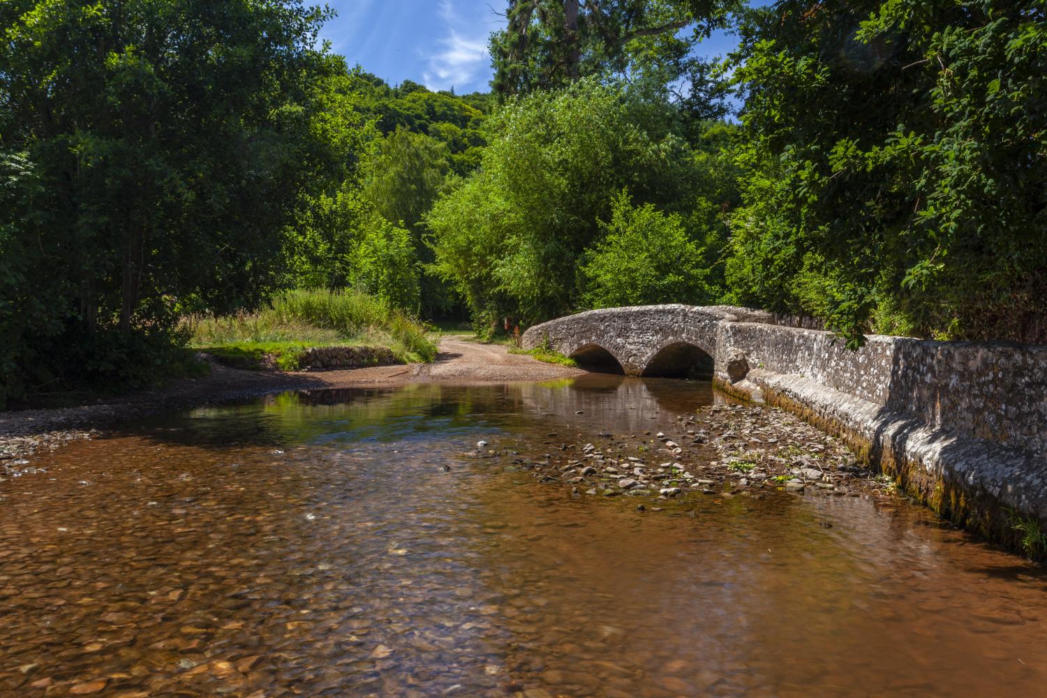 Gallox bridge, 1 min walk from the cottage